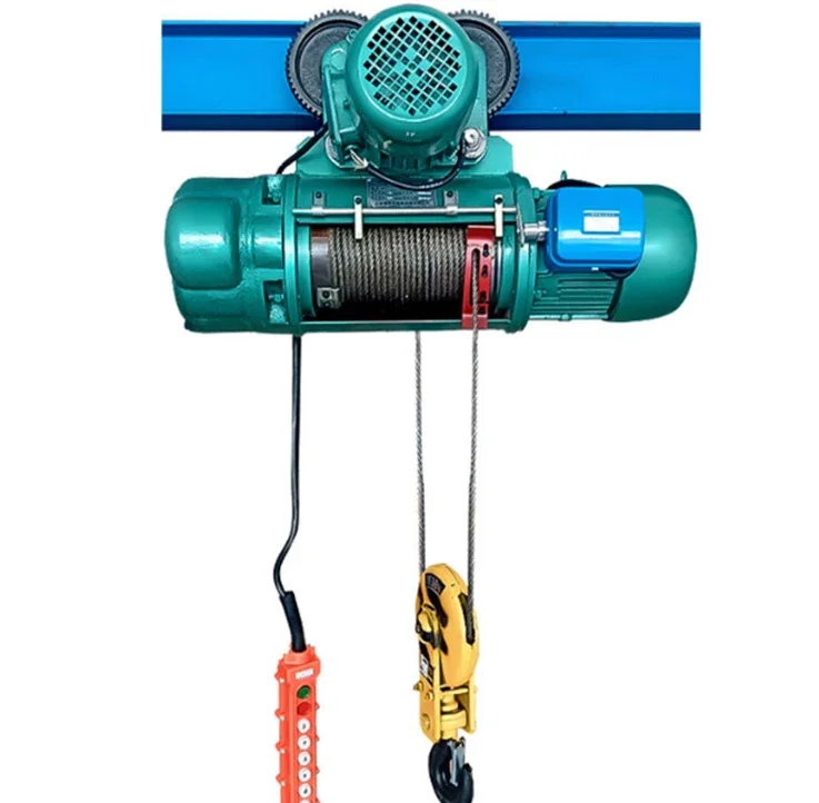 CD Electric 2 Ton 6m Wire Rope Hoist Lifting Motor For Industrial