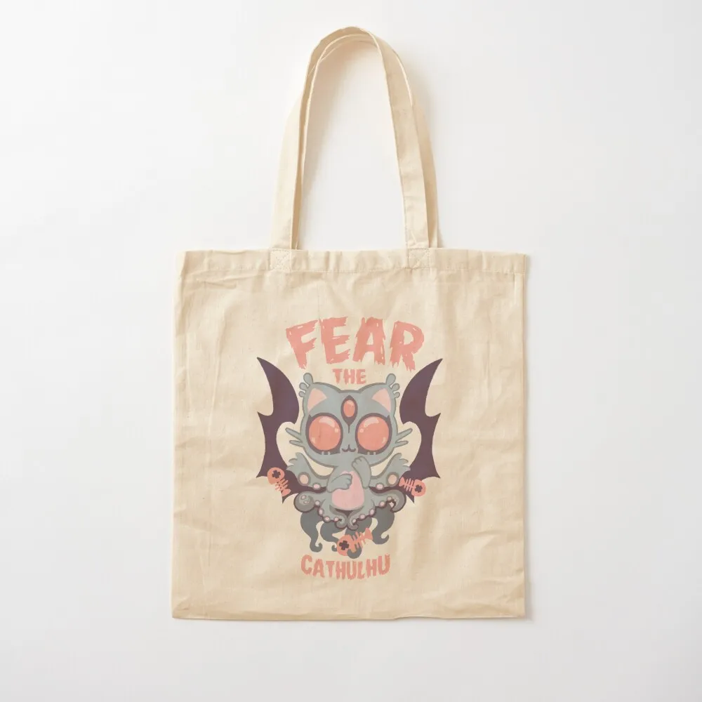 

Женская сумка Fear the Cathulhu Tote Bag Женская сумка-тоут на заказ