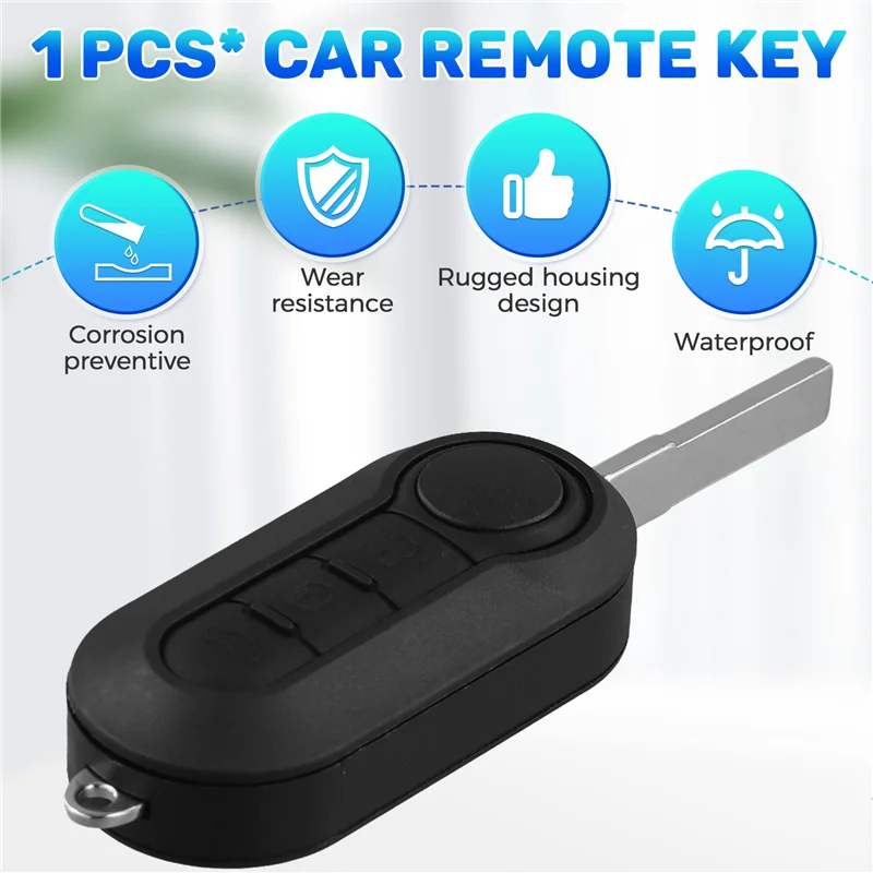 

A33K-433 МГц ID46 чип дистанционного ключа Marelli System откидной дистанционный ключ 3-кнопочный с переключателем багажника для Fiat Strada Mobi Uno Fiorino