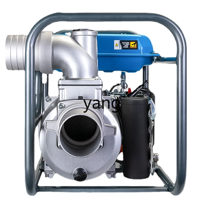 

Yjq Electric Starter Pumper Agricultural Irrigation High-Lift Gasoline Engine Water Pump Large Flow Self-Priming Pump