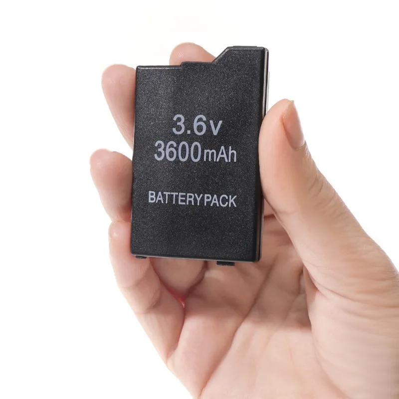 

1PCS 3.6V 3600mAh Rechargeable Li-ion Battery Pack for PSP 1000 Console for PSP 2000 PSP 3000 Gamepad Lithium Battery