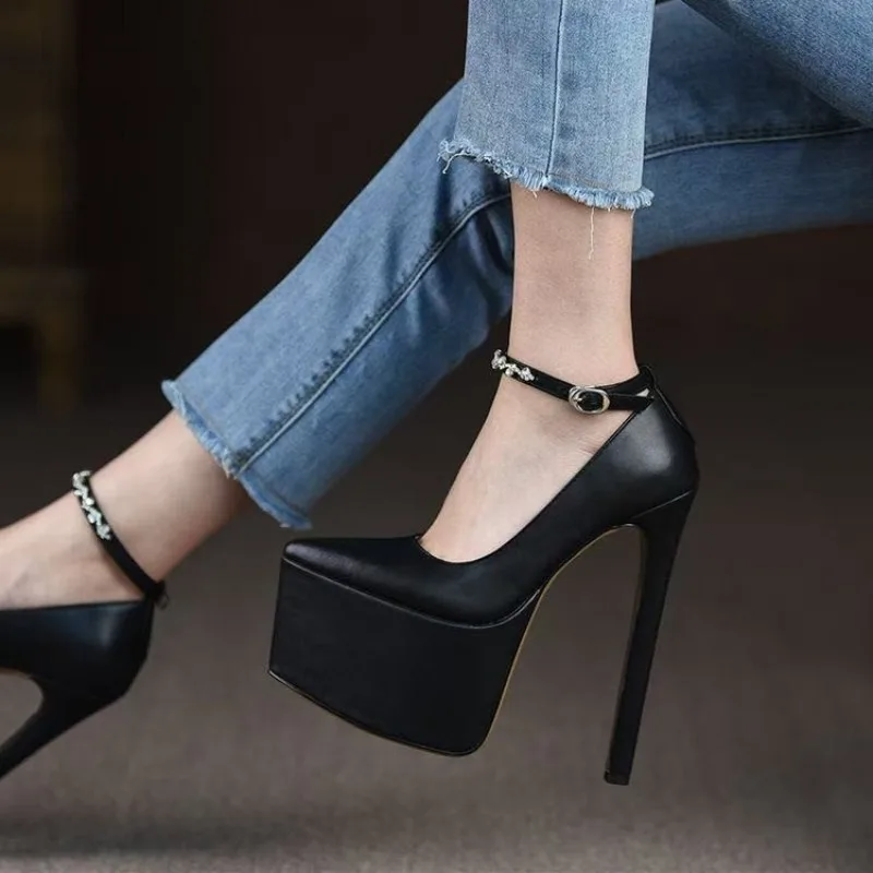 

2025 Lady Shoes High Heeled Women Pumps Slip On Pointed Toe Platform Elegant Luxury Design Fashion Spring Drop Shipping Pumps