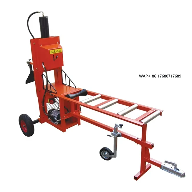 

Профессиональный сельскохозяйственный вертикальный дровокол 380В с подъемником для бревен