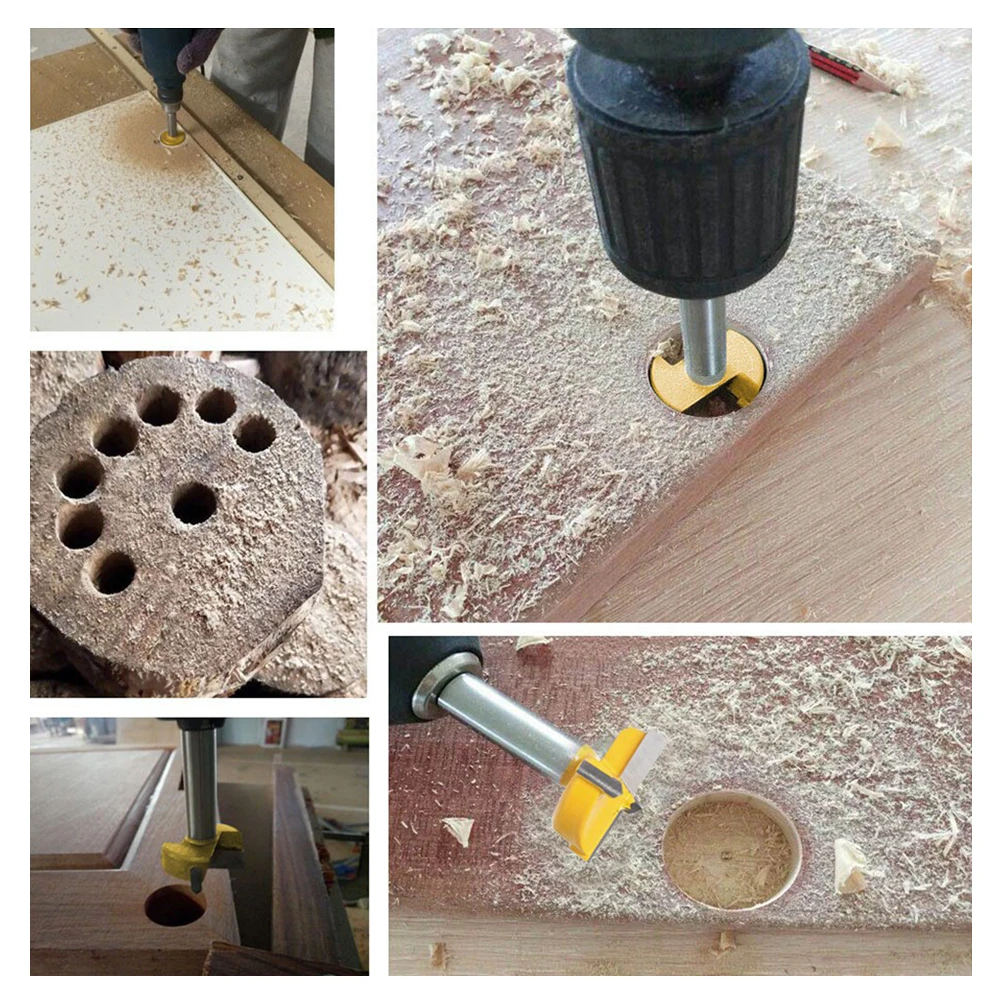 Woodworking Hole Opener Drill Bits Wide 15-100mm Range For Projects DIY Projects