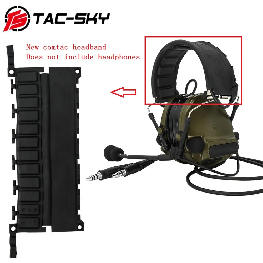 

TAC-SKY New Comtac Replacement Headband Tactical Headphone Comtac I II III IV XPI Hunting Noise Canceling Headphones