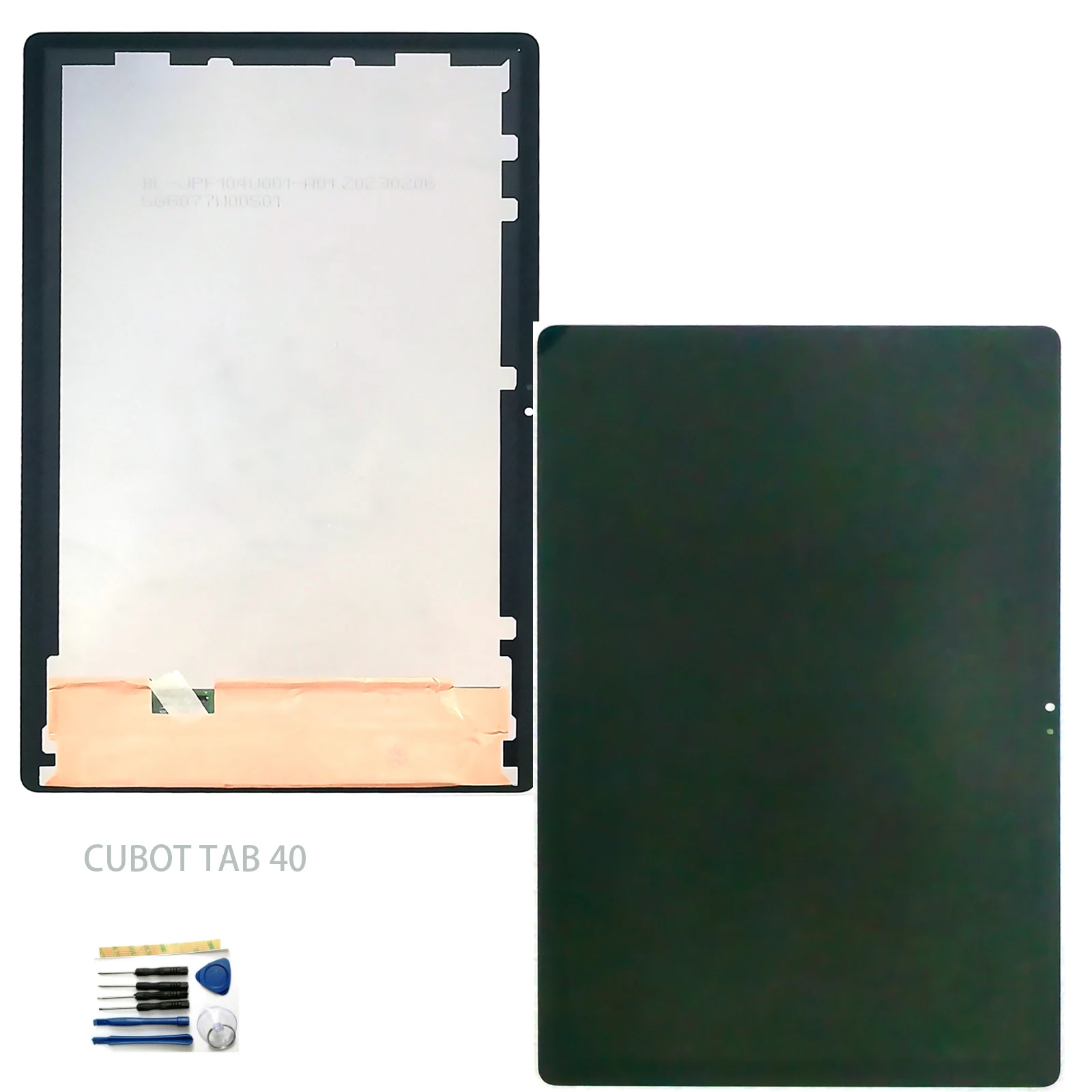 For CUBOT TAB 40 LCD Display Touch Screen Dgitizer Assembly Replacement With Free Tools
