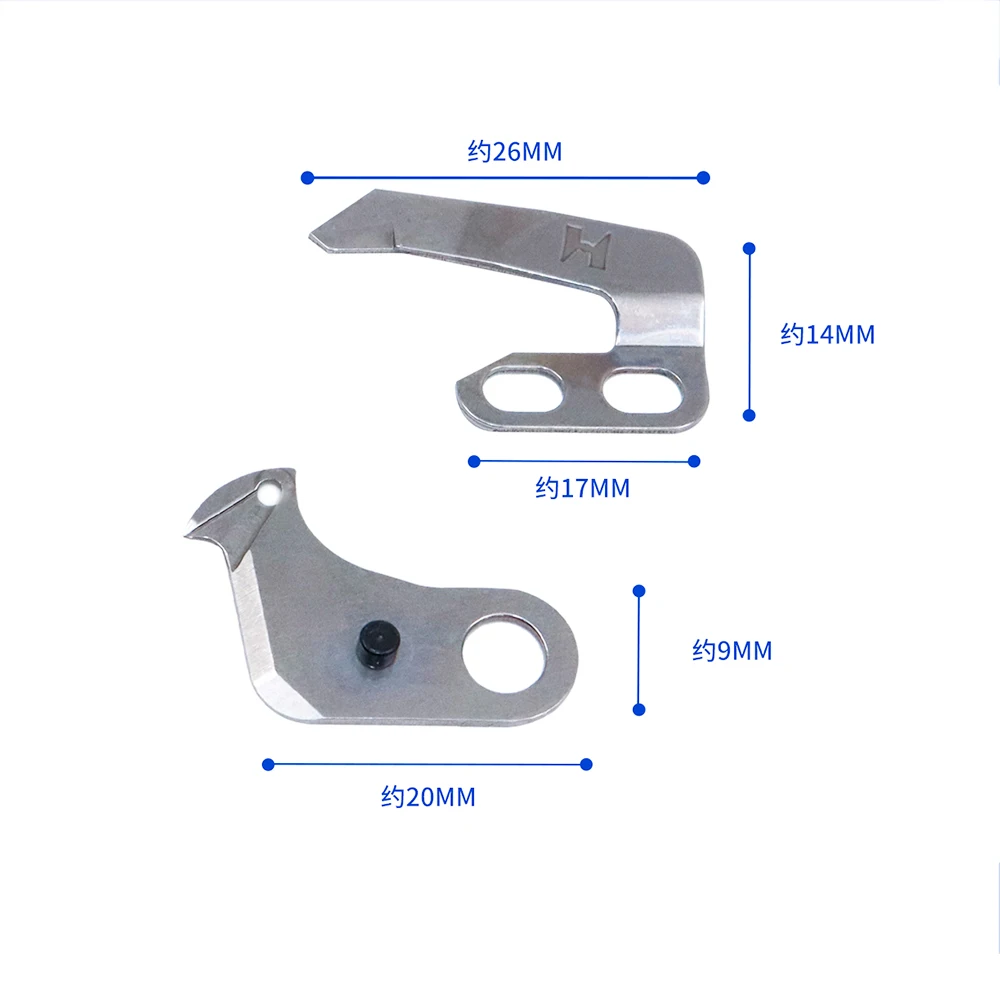 Lockstitcher Sewing Machine Knife STRONG H Brand 110-40052 Moving Knife D2406-555-DOH Counter Knife Fit JUKI 8700
