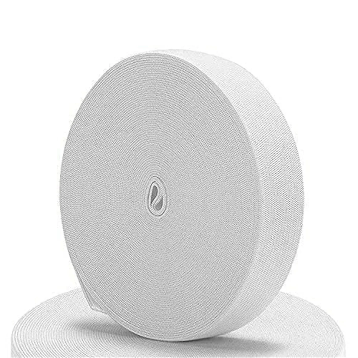 White Sewing Elastic Band 40M 3/4 Inch Knit Elastic Spool Heavy Stretch High Elasticity Strap Material for Sewing Crafts