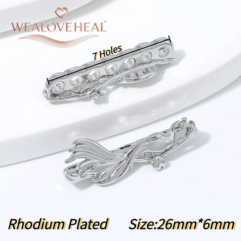 18K vergoldete Messing-Abstandsperlen in Rosenblüten- und Blattform, Mehrfachloch-Verbinder, DIY-Schmuckzubehör für die Herstellung von Perlenarmbändern und Halsketten – Detail 29