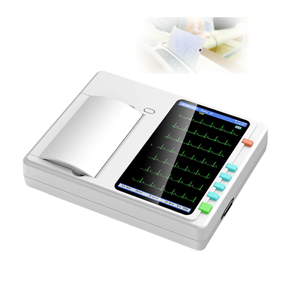 

Reasonable price portable Medical 3 channel ECG Machine