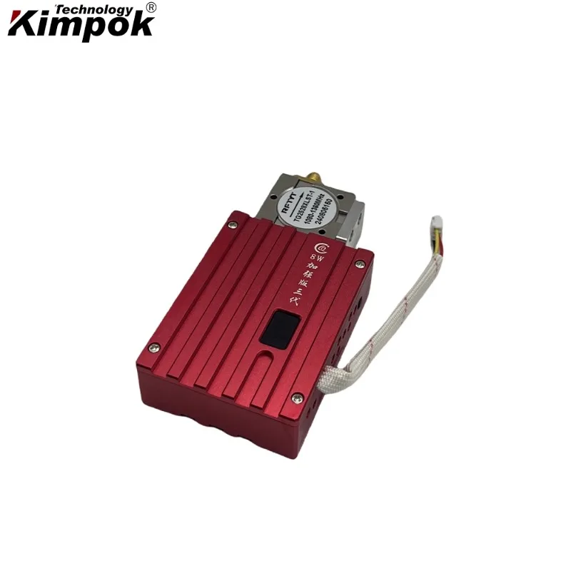 1.2GHz 8W FPV VTX VRX 향상된 무선 비디오 송신기, 8채널 20~40km 장거리 173g, FPV 레이싱 드론용