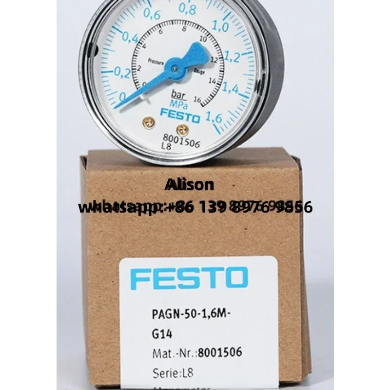 圧力計,festo Pagn-50-1.6m-g14 8001506