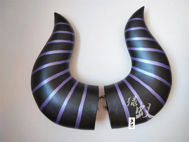 3 Sizes Hololive VTuber La+ Darknesss Cosplay Horns Headwear Accessories Props for Halloween Christmas Party Props