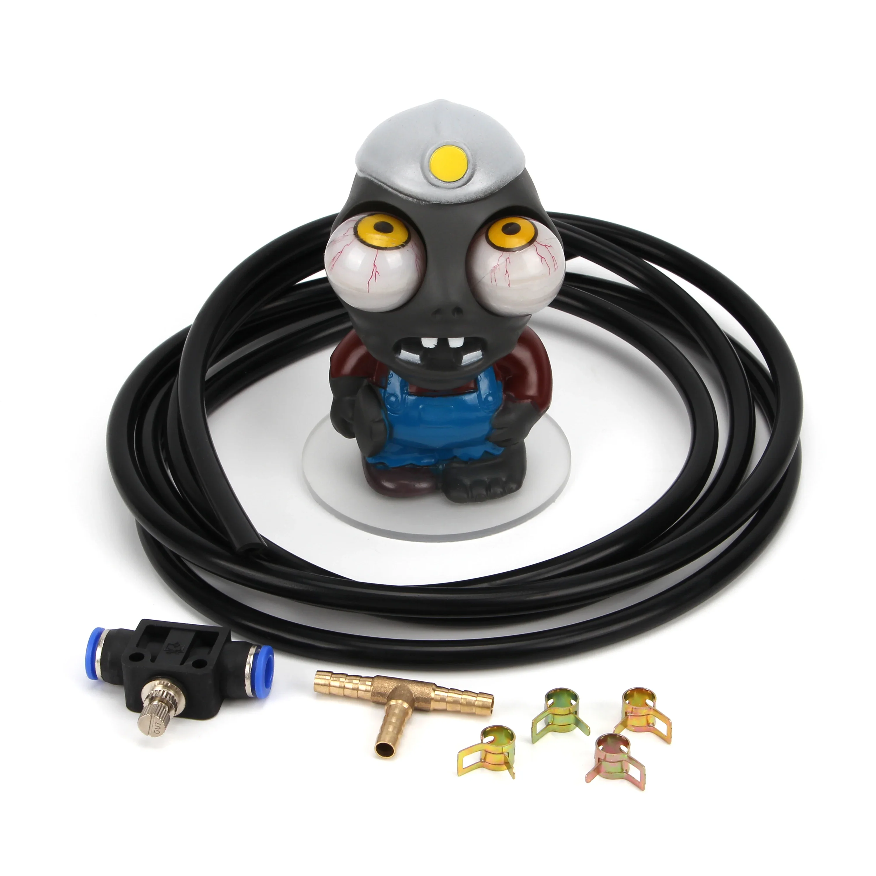 

Auto Turbo Boost Pressure Explosive Eye Dolls Car Interior Decoration Big Eye Zombie Toys Ornaments Car Accessories