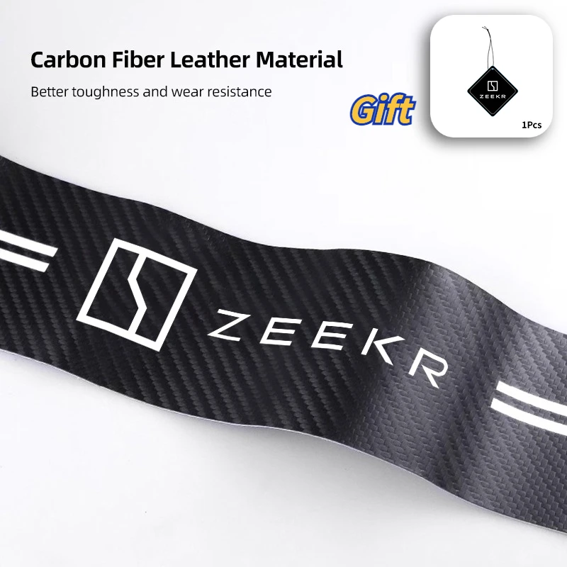 For Zeekr Car Door Sill Guard Plate Threshold Protector Entry Board Pedal Cover for Zeekr 001 007 009 X Clasp Smart Accessories