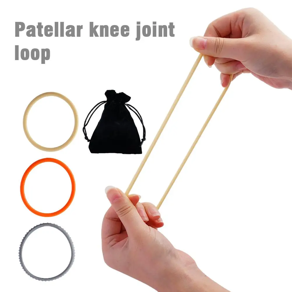 Patella Tendon Knee Strap for Pain Relief, Basketball Stabilizer Brace Silicone Band Elasticity Fixed Protection 3Colors