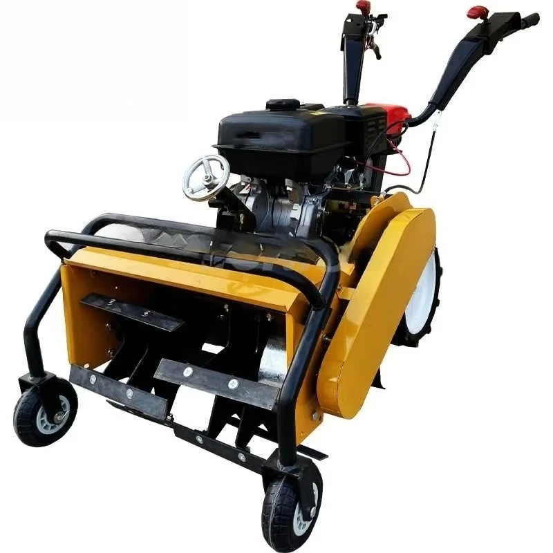 170F/177F Self-Propelled Garden Tractor, Multifunctional Walking Power Tiller & Lawn Mower