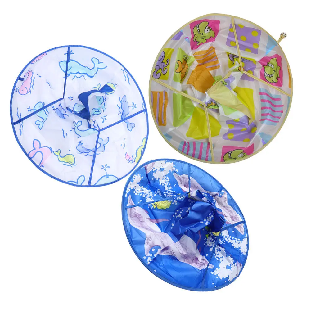 

Набор из 3 водонепроницаемых накидок для стрижки волос для детей, складной мультяшный парикмахерский фартук, легко моющийся, детский пеньюар для стрижки, накидка для парикмахера