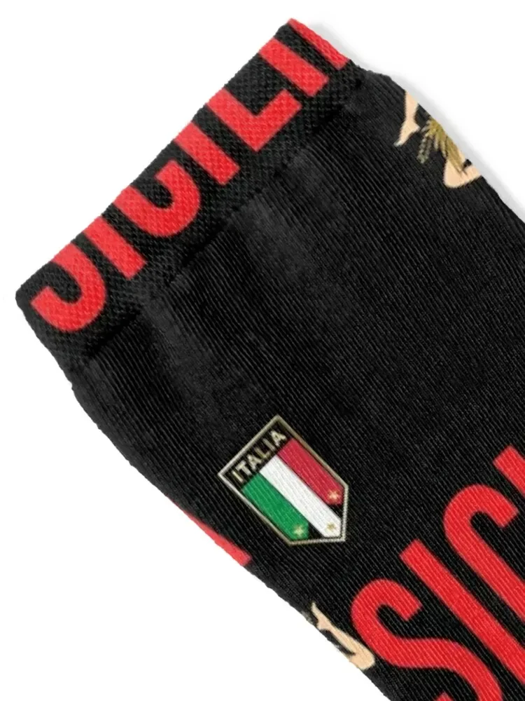 Sicily Jersey Socks hiphop hip hop Crossfit golf Mens Socks Women's