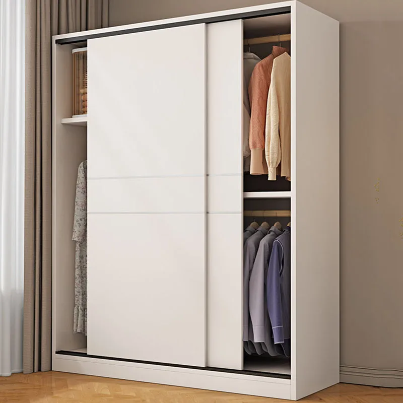 Organizer Storage Wardrobe Bedroom Cabinet Partitions Clothes Cupboard Living Room Closet Wooden Guarda Roupa Home Furniture