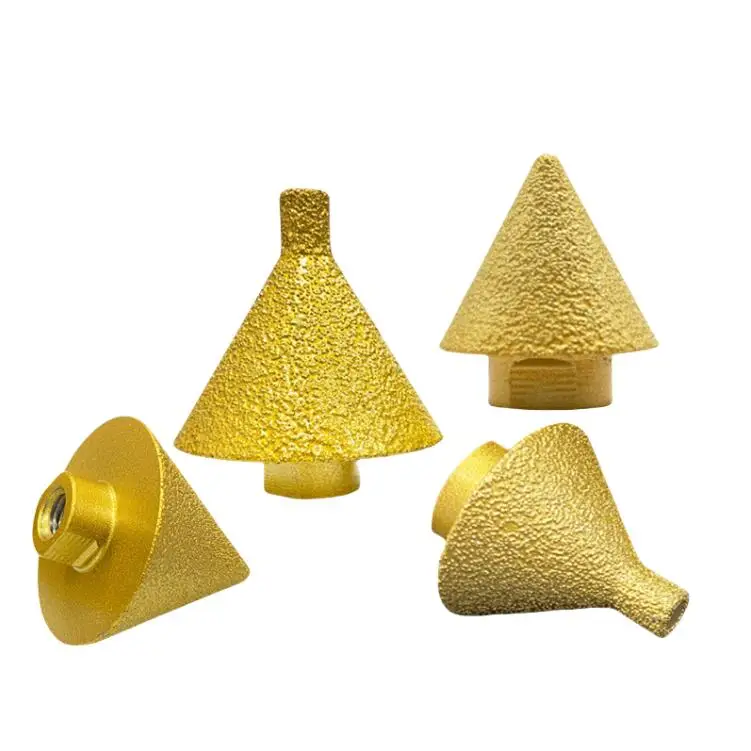 

1pcs Diamond Chamfering Machine M10/M14 Handle Multifunctional Stone Hole Drilling Polishing And Trimming Drill Bit