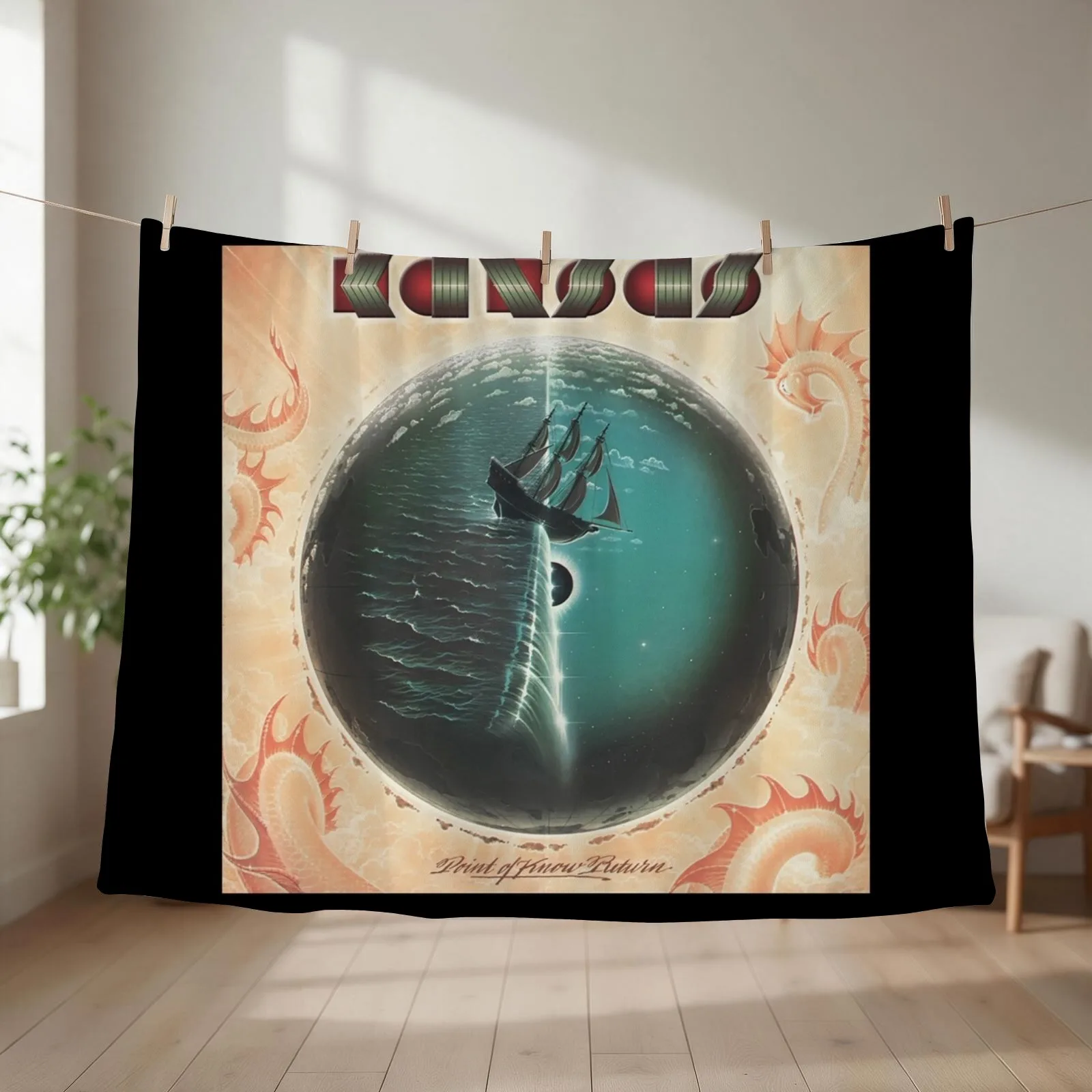 Kansas point of know return Throw Blanket couch cozy soft plush fuzzy picnic outdoor blanket