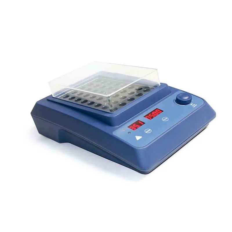 HB120-S Lab Mini Dry Bath Incubator Heating Block Thermostatic for 0.2ml 0.5ml 1.5ml 2ml 15ml 50ml Sample Sizes