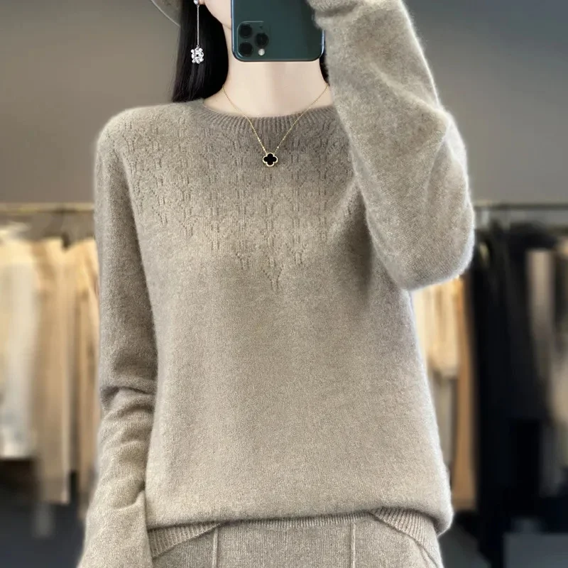 

New Women Sweater O-neck Autumn Winter Basic Pullover Warm Casual Pulls Jumpers Korean Fashion Spring Knitwear Bottoming Shirt