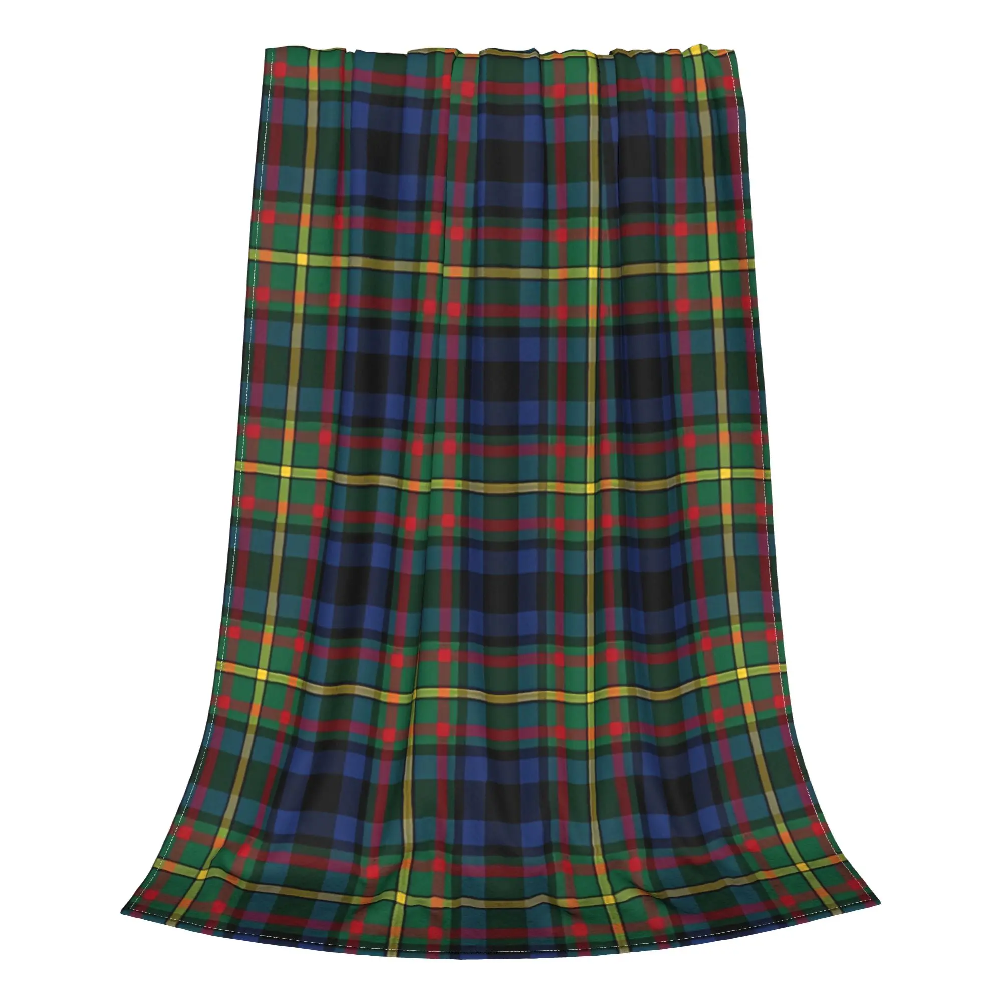 1PC MCLEISH Tartan  Scots Style Home Room Decorations Winter Blankets For Adults Bedding Home Interior Sofa Knee