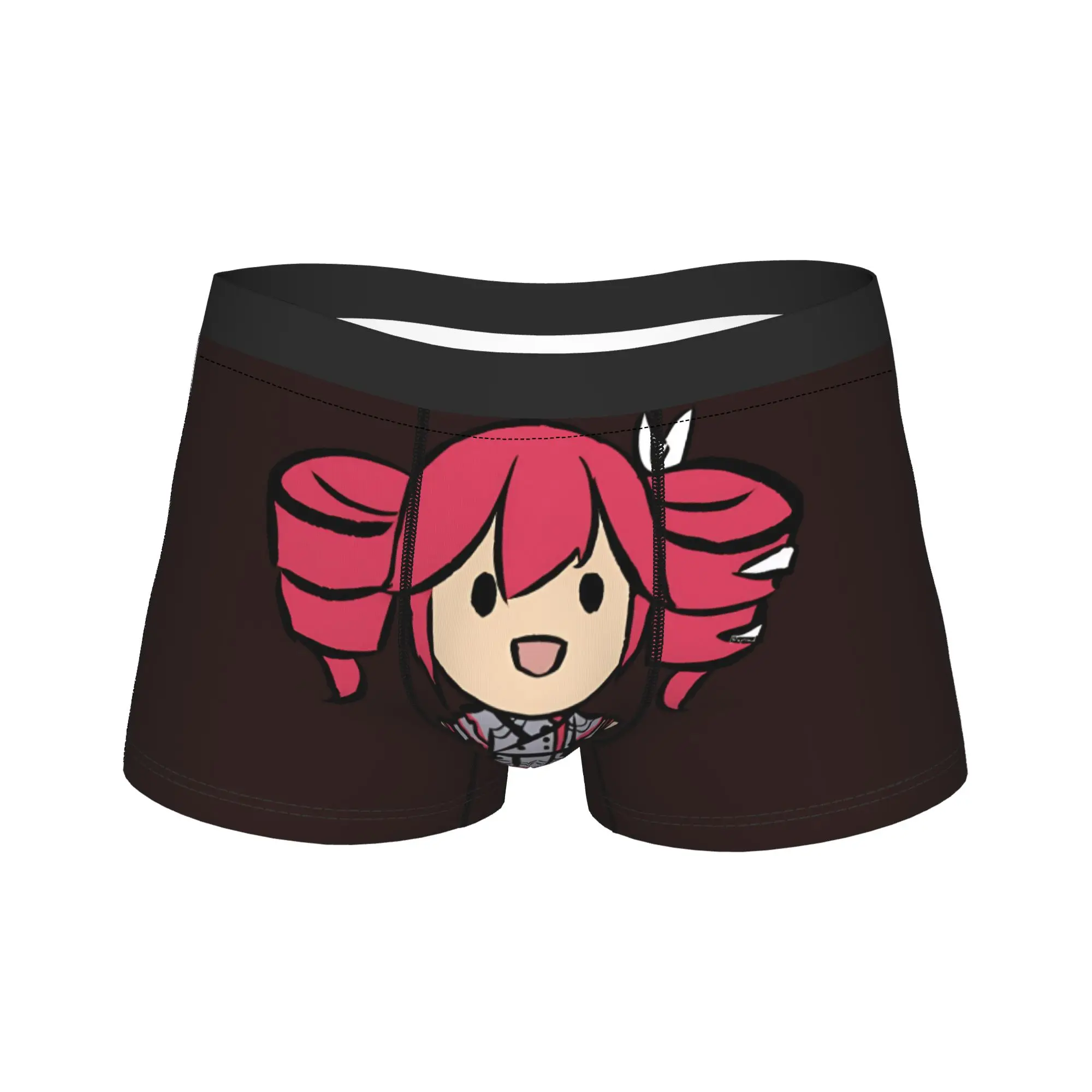 Triple Baka Kasane Teto  Underwear  Male Boxer Brief Elastic Boxer Shorts Hot Sale Custom DIY Large Size Underpants