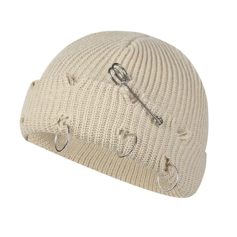 Knitted hat for women and men  universal thick and warm riding  personalized and fashionable scarf hat set  beanie balaclava image 5