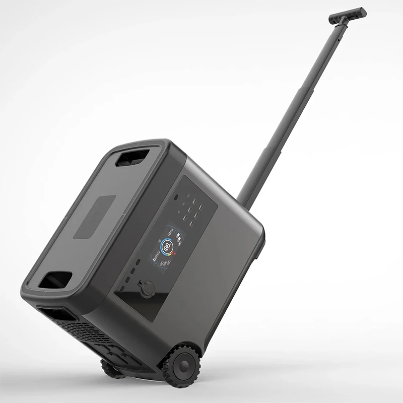 KAKAS Brand New 2500W Portable Power Station With Trolley 2160Wh LiFePO4 Battery Emergency Household Outdoor Power Supply