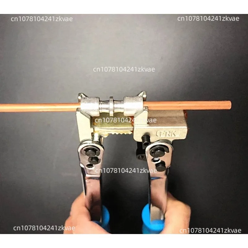 كماشة تجعيد حلقة قفل، صيانة تبريد خزانة الثلاجة، أداة خالية من اللحام، كماشة تجعيد يدوية خاصة