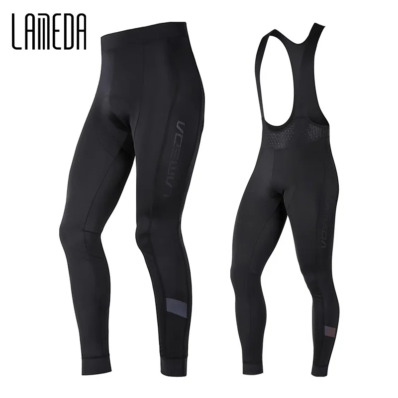 

LAMEDA Men's Cycling Bib Pants Gel Padded Summer Bike Tights MBT Long Pants Leggings Mountain Road Bicycle Trousers Accessories