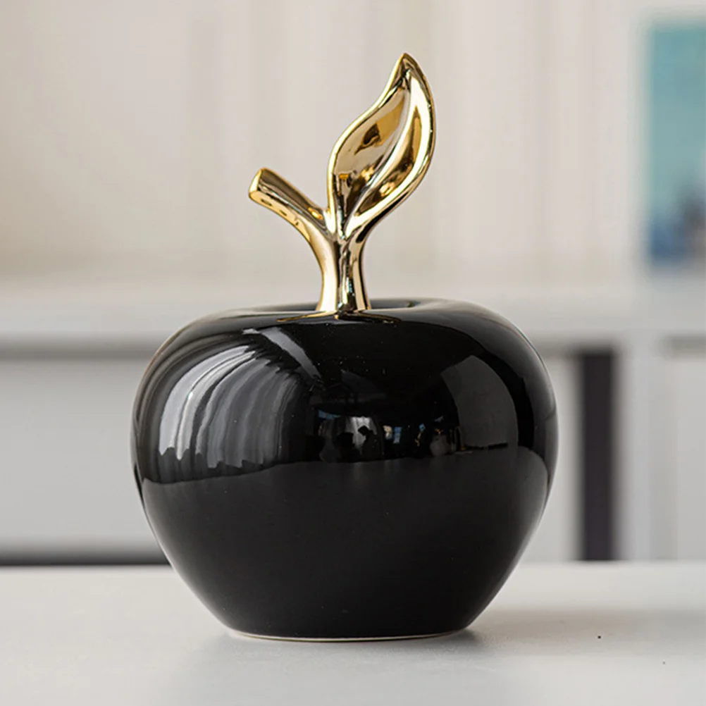 

Ceramic Apple Ornament Small Xmas Accessories Craft Ceramics Adorable Decoration