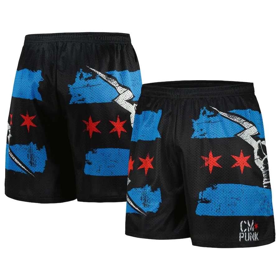 2024 New WWE Boxing Men\'s Casual Shorts WWE Boxing Fighting Series Shorts Casual Breathable Beach Pants for Men and Women