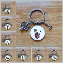 Lawyer Keychain Justice Scale 26 Letter Diy Judge Justice Hammer Law Student Gift