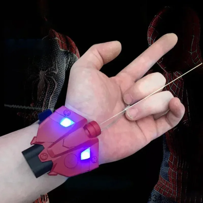 

Web Shooter Toy Best Gift Wrist Web Shooter Toy Set with Spiderweb Rope Cosplay Launcher Toy Role Playing Props for Boys Girls