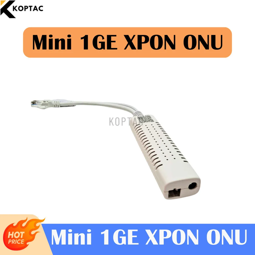 

Latest XPON ONU, 1GE, With LAN SC/UPC Connector Port Mini Portable Add Network Cable