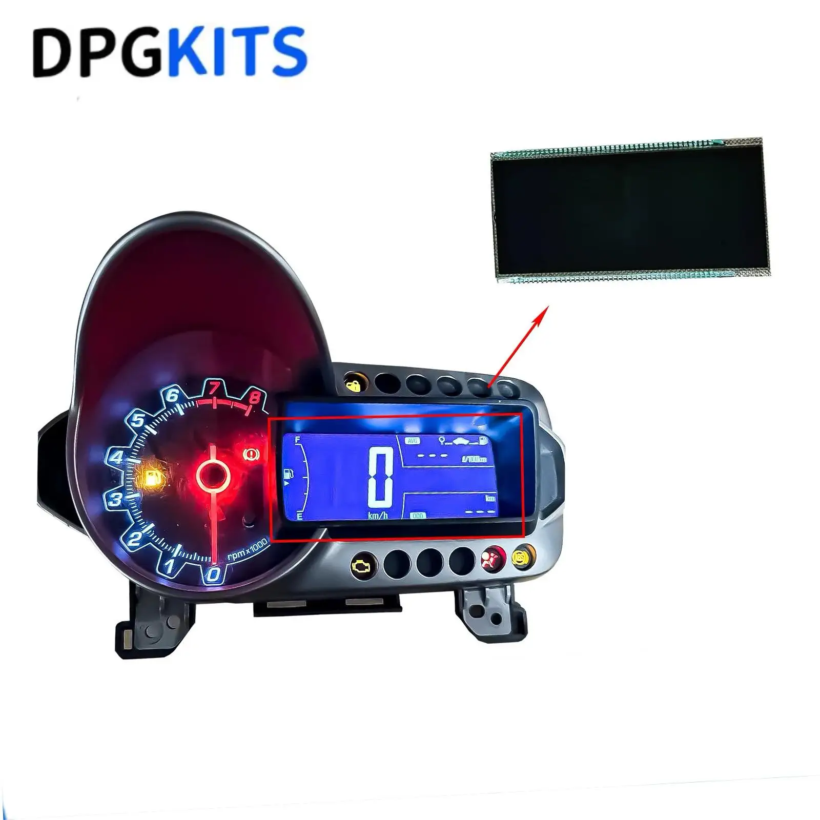 Instrument Cluster LCD Display Large Screen For Chevrolet Aiveio Trax Aveo Sonic Display Screen Missing Words Maintenance