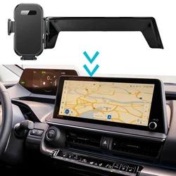 Car Mount for Toyota Prius XW60 2023 2024 Mobile Phone Holder Car Screen Panel Fixed Base Fast Wireless Charging Car Accessories