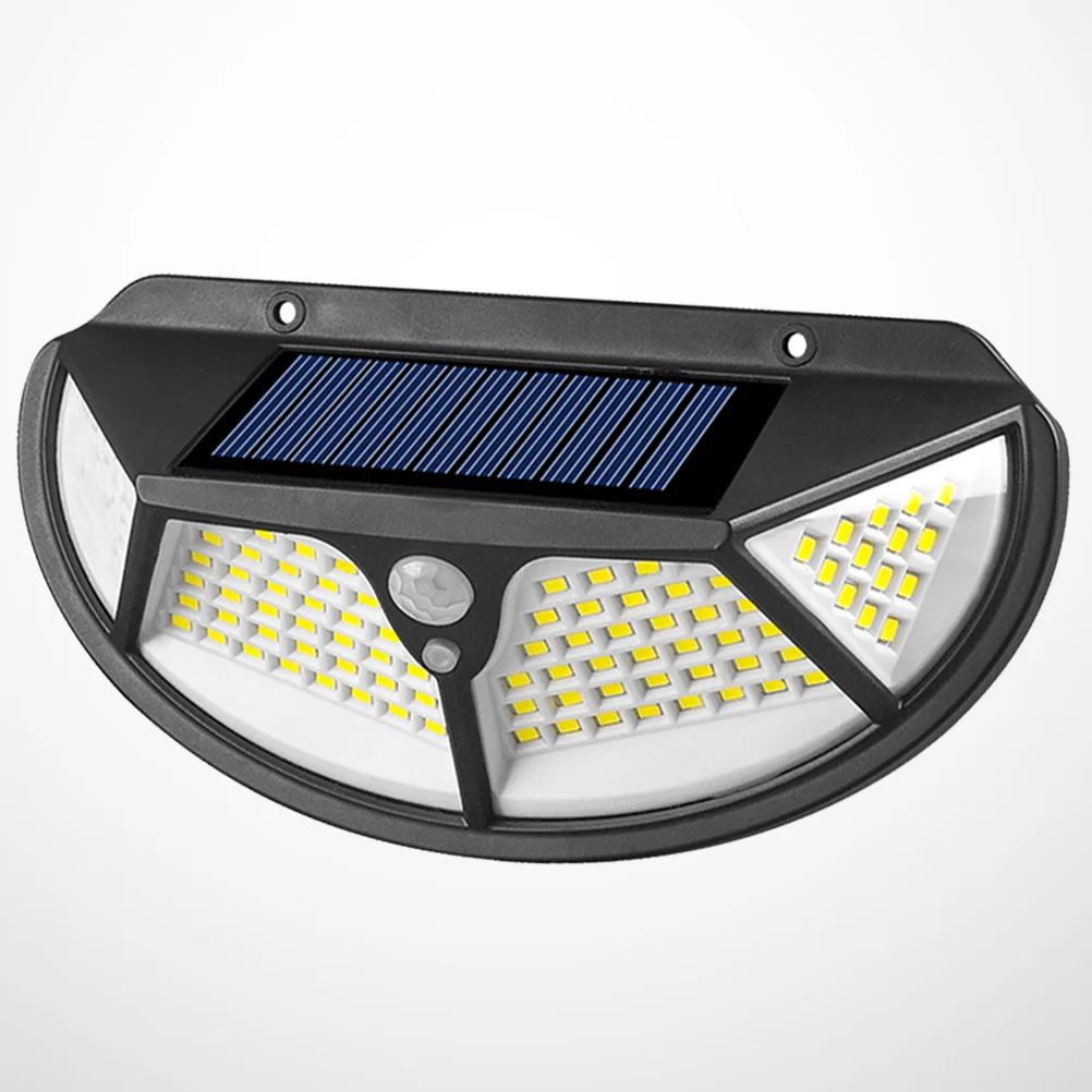 

Solar Motion Sensor Outdoor Wall Light 4-Sided Smd 102LED Waterproof Garden Porch Security Light Solar Powered LED Lamp
