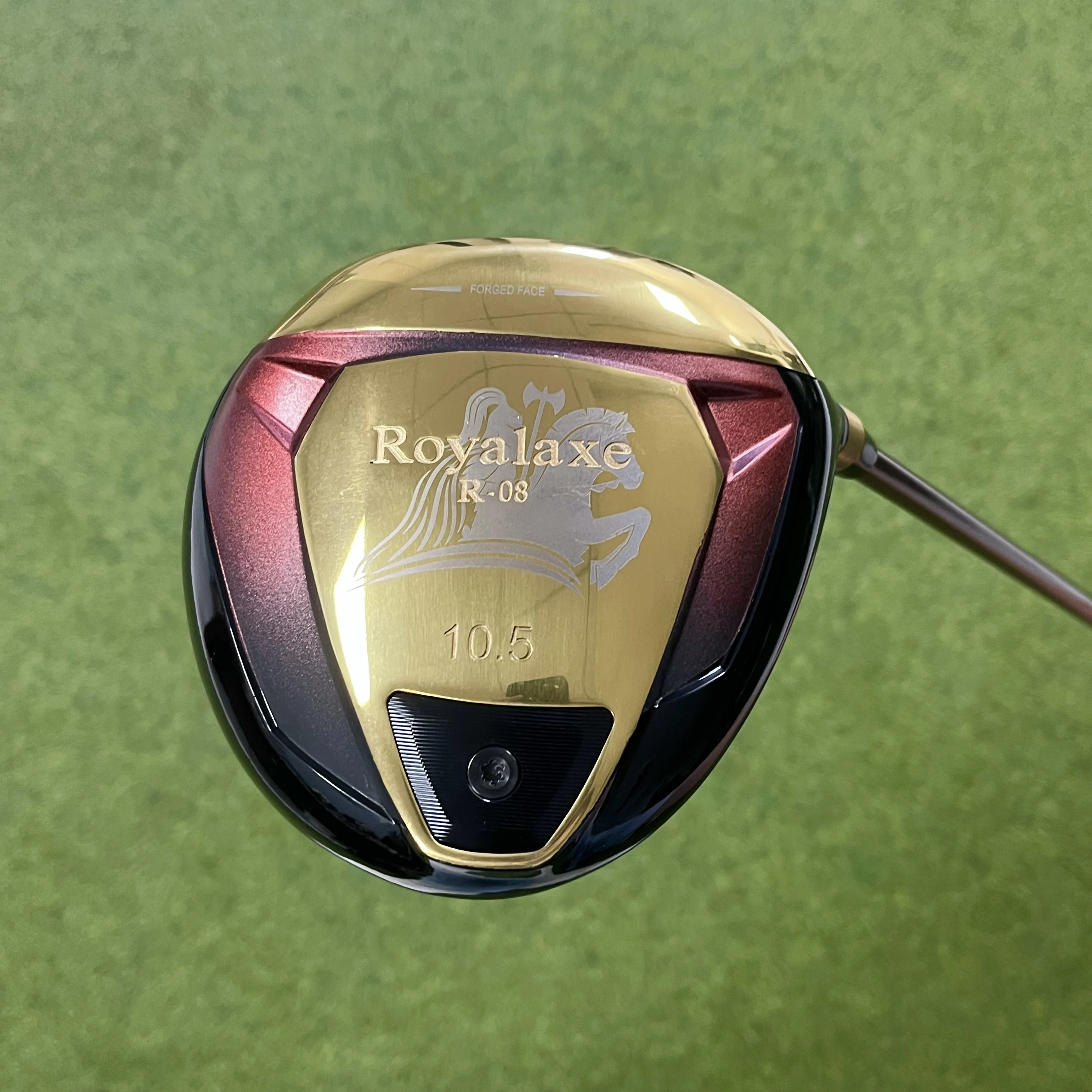 2026 New Royalaxe Golf Black-Gold Knight  NO.1 Wooden 9.5/10.5 Degree Multi-angle driver , with R/SR/S shaft