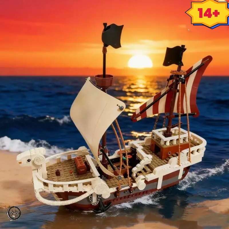 

Новинка 2025 года, 1376 шт., наборы строительных блоков с кораблем 2025 года, 75639, частицы сборки, подходят для детей, рождественские подарки, игрушки, развивающие игрушки