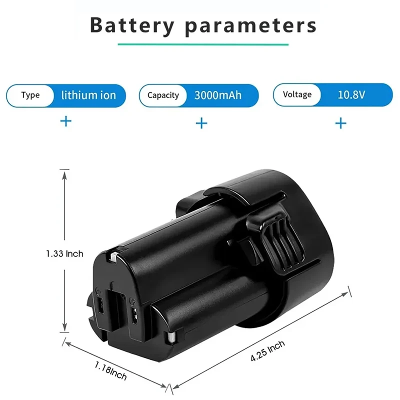 BL1013 10.8V MakitaBL1014 2000mAh 12V Maximum Capacity Li-ion Battery TD090DW 194551-4TD090D LCT203 W LCT204 194550-6 DF030D