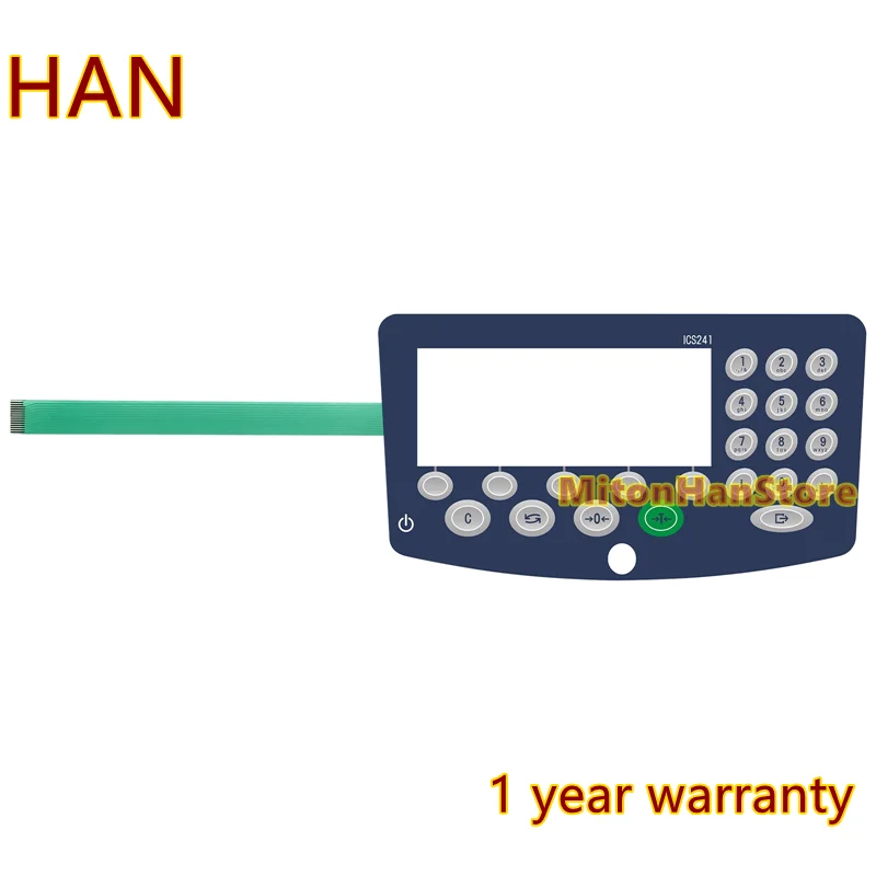 

New For Mettler Toledo ICS241 ICS 241 ICS-241 Membrane Keyboard Switch Button Keypad