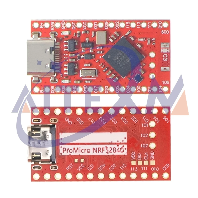 1 PCS NRF52840 Development Board Compatible With Nice! Nano V2.0 Bluetooth Split Keyboard Pro Micro Red Board For Arduino