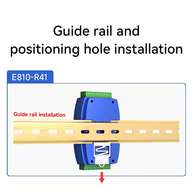 RS485 ハブ 光電絶縁 産業用 DC 8-28 V CDEBYTE E810-R シリーズ ESD 保護 電源および信号絶縁