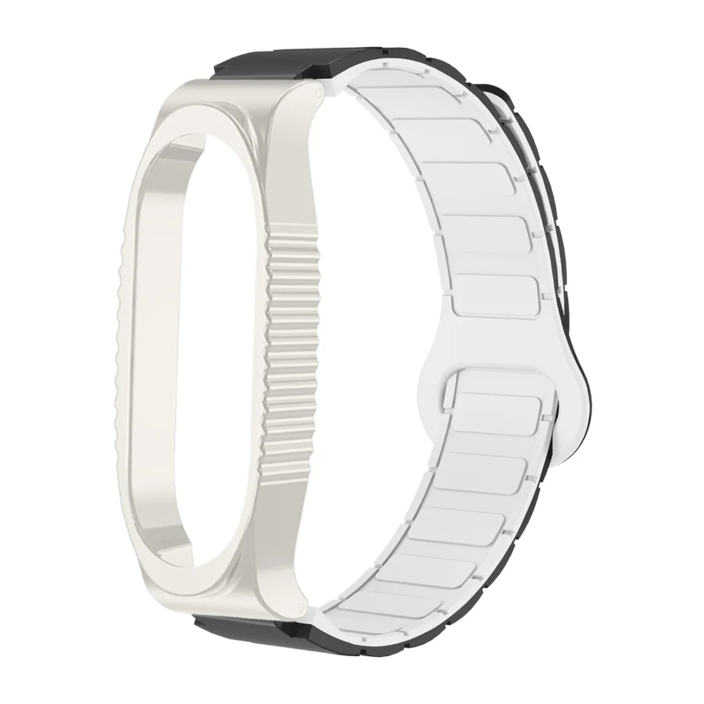 

Magnetic Watch Strap Protective Case For Xiaomi Mi Smart Watch Band 3 4 5 6 7 8 Armor Style Adjustable Sport Band for Man Woman