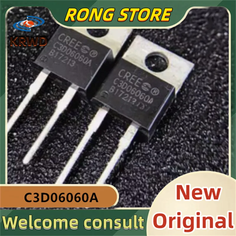 

10PCS C3D06060A New and original C3D06060 TO-220-2 6A 600V